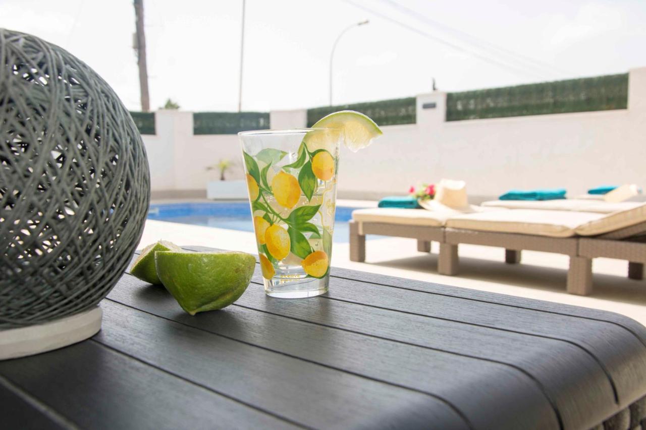 Casa Soleada Piscina Climatizada Y Privada Vila Santiago De La Ribera Exterior foto