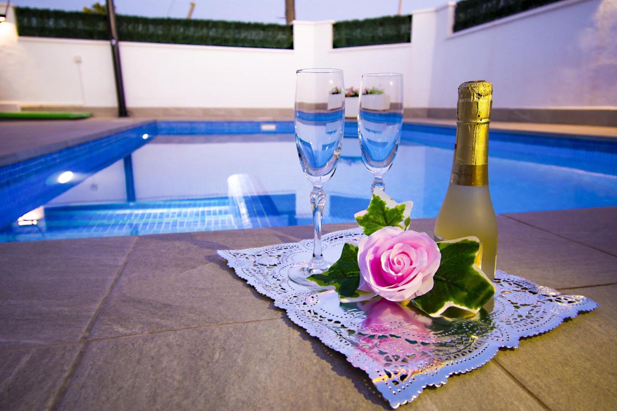 Casa Soleada Piscina Climatizada Y Privada Vila Santiago De La Ribera Exterior foto